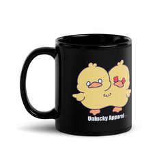 Duckie Black Glossy Mug