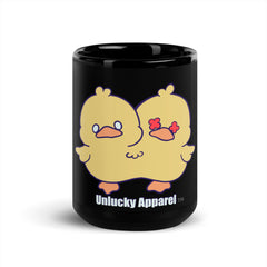Duckie Black Glossy Mug