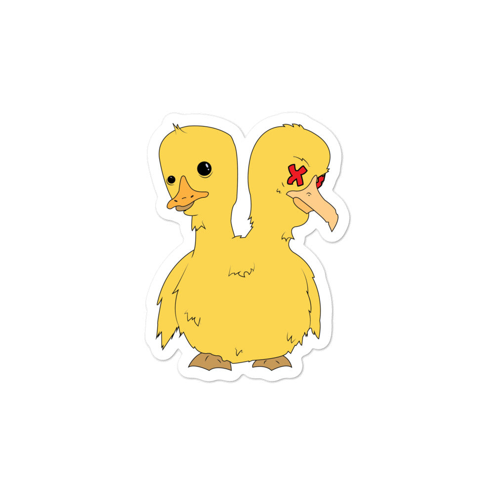 Two Headed Duck Stickers