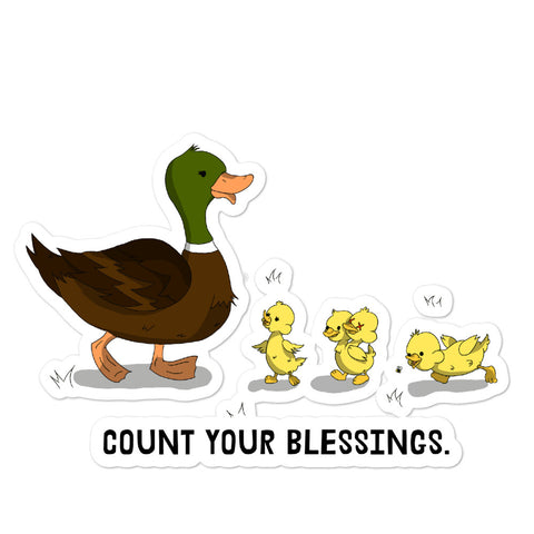 Count Your Blessings, Stickers